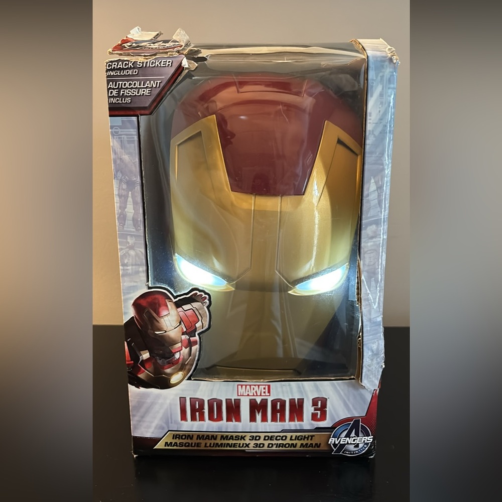 Iron Man 3D Wall Light